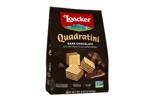 Loacker Quadratini Dark Chocolate Wafers