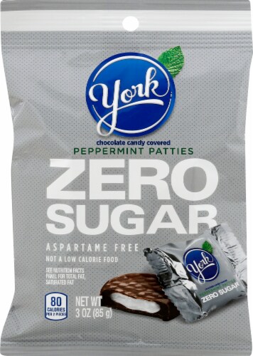 York Zero Sugar Peppermint Patties