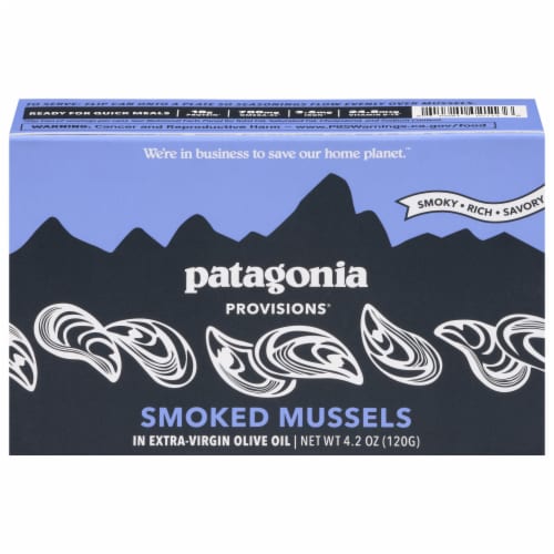 Patagonia Provisions® Smoked Mussels in Olive Oil + Broth