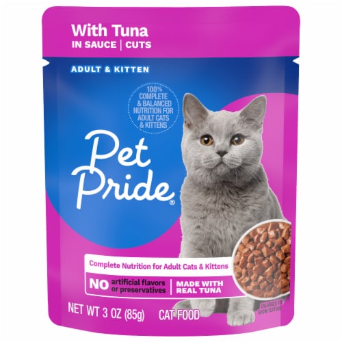 Pet Pride® All Life Stages Wet Cat Food Cuts Tuna in Sauce