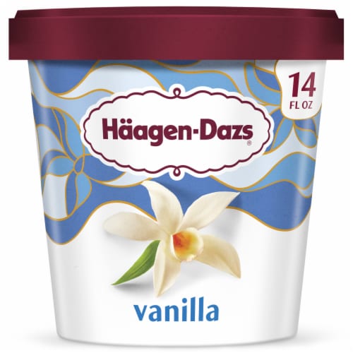 Haagen Dazs Vanilla Ice Cream, 14 Oz