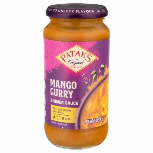 Patak's® Mango Curry Indian Mild Simmer Sauce