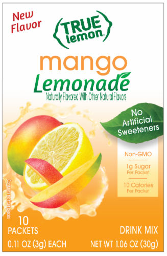 True Lemon® Mango Lemonade Drink Mix Packets