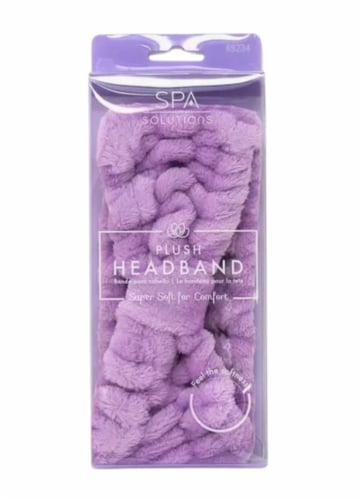 CALA® SPA Solutions Plush Headband - Lavender