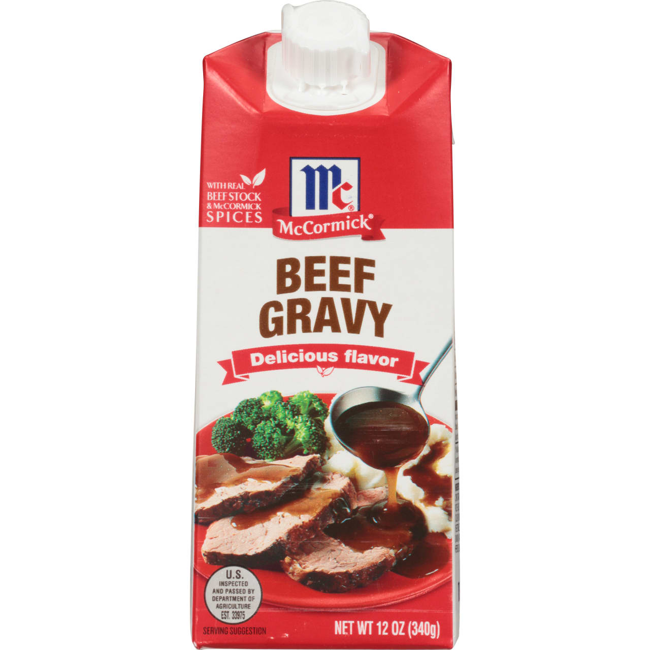 McCormick Simply Better Beef Gravy, 12 oz
