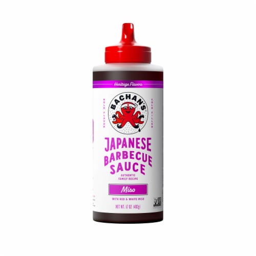 Bachan's Miso Japanese Barbecue BBQ Sauce - Bold, Fresh, Umami Flavor