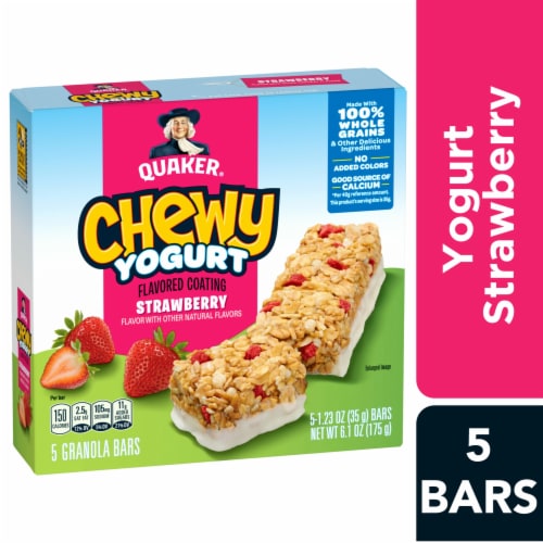 Quaker® Chewy Yogurt Strawberry Granola Bars