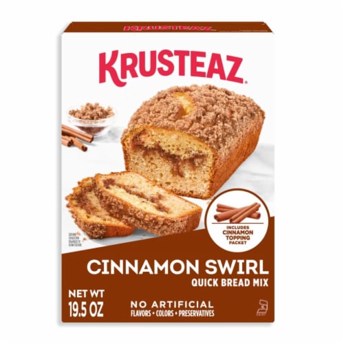 Krusteaz® Cinnamon Swirl Quick Bread Mix