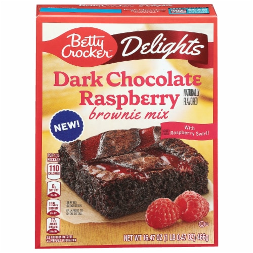 Betty Crocker™ Delights Dark Chocolate Raspberry Brownie Mix