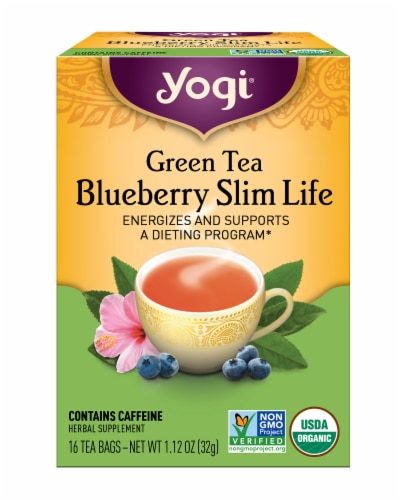 Yogi Blueberry Slim Life Green Tea Bags