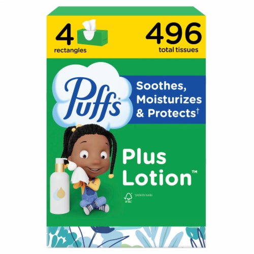 Puffs Plus Lotion Family Facial Tissues