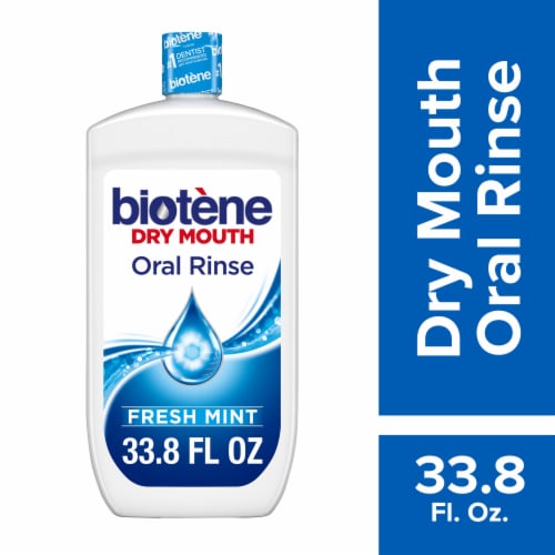 Biotene, Dry Mouth, Oral Rinse Mouthwash, Fresh Mint, Soothing Moisturization