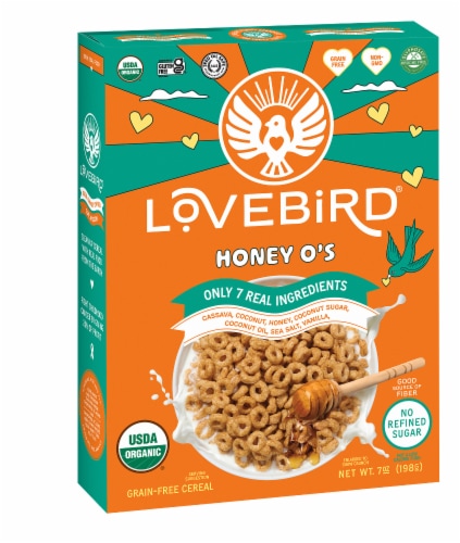 Lovebird® Grain-Free Honey O's Cereal