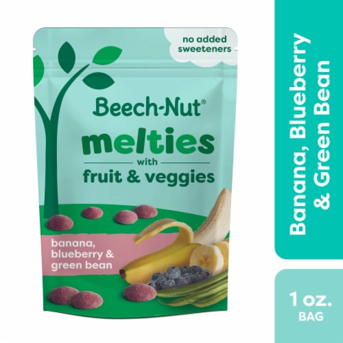 Beech-Nut® Melties with Fruit & Veggies Baby Snack Melts, Banana Blueberry & Green Bean