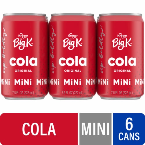 Big K® Cola Soda Mini Cans
