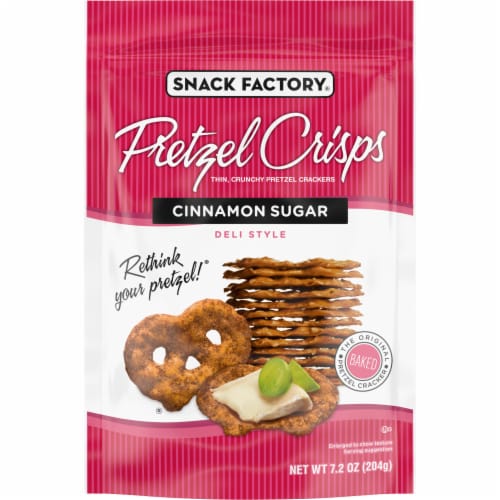 Snack Factory® Pretzel Crisps Cinnamon Sugar