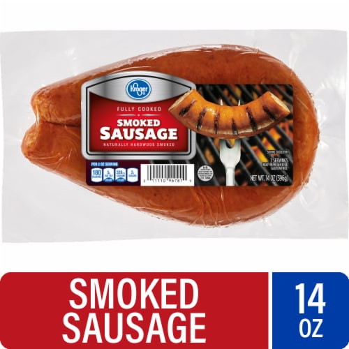 Kroger® Harwood Smoked Sausage Pork and Beef Link 12 OZ