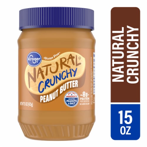 Kroger® Natural Peanut Butter Crunchy