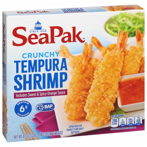 SeaPak Sweet Spicy Orange Sauce Tempura Shrimp
