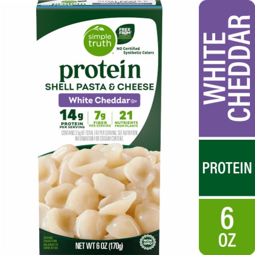 Simple Truth® Protein White Cheddar Shell Pasta and Cheese