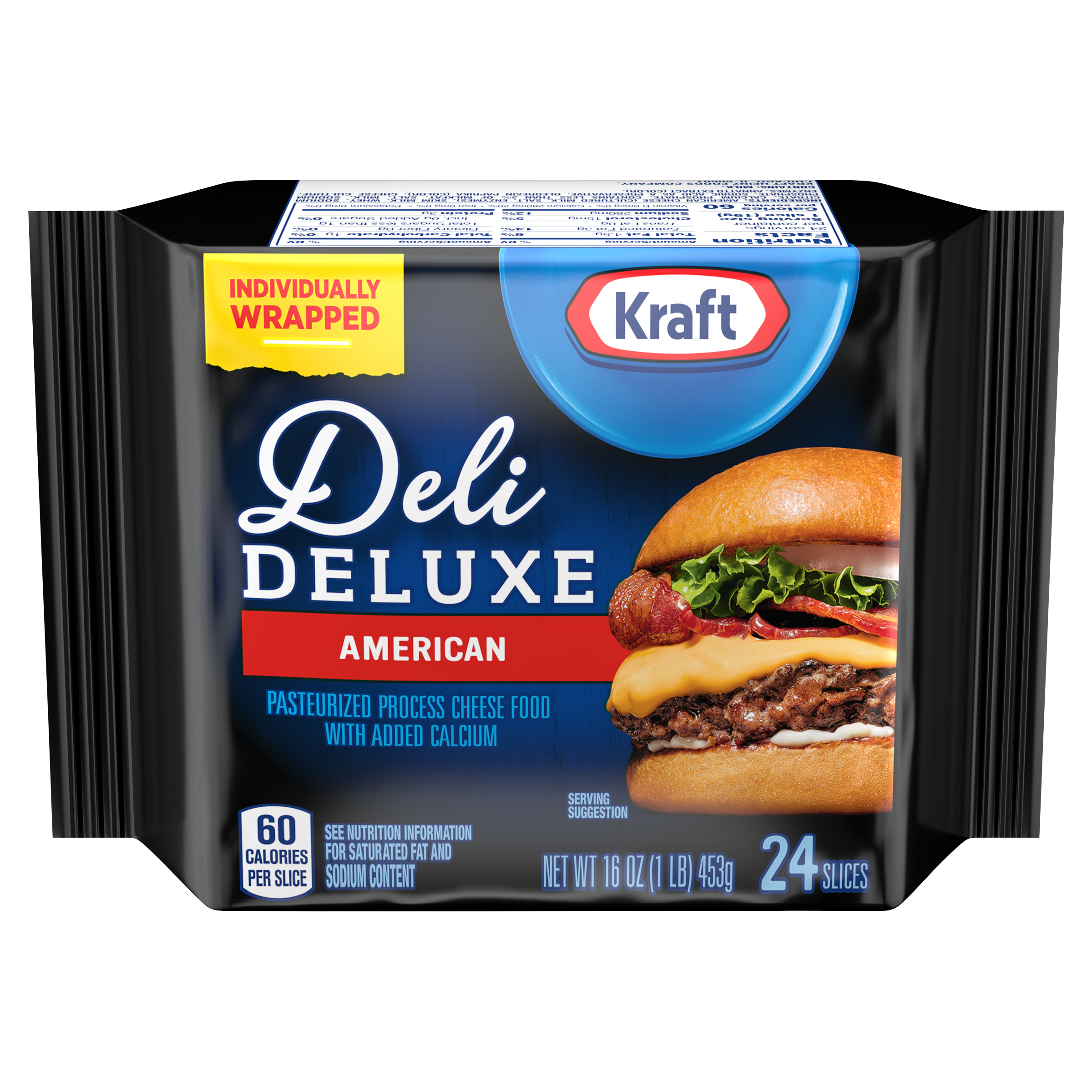 Deli Deluxe American Cheese Individually Wrapped Slices