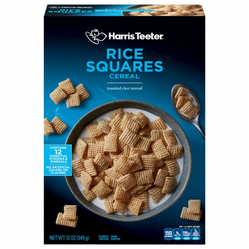 Harris Teeter Rice Squares Cereal 12 oz