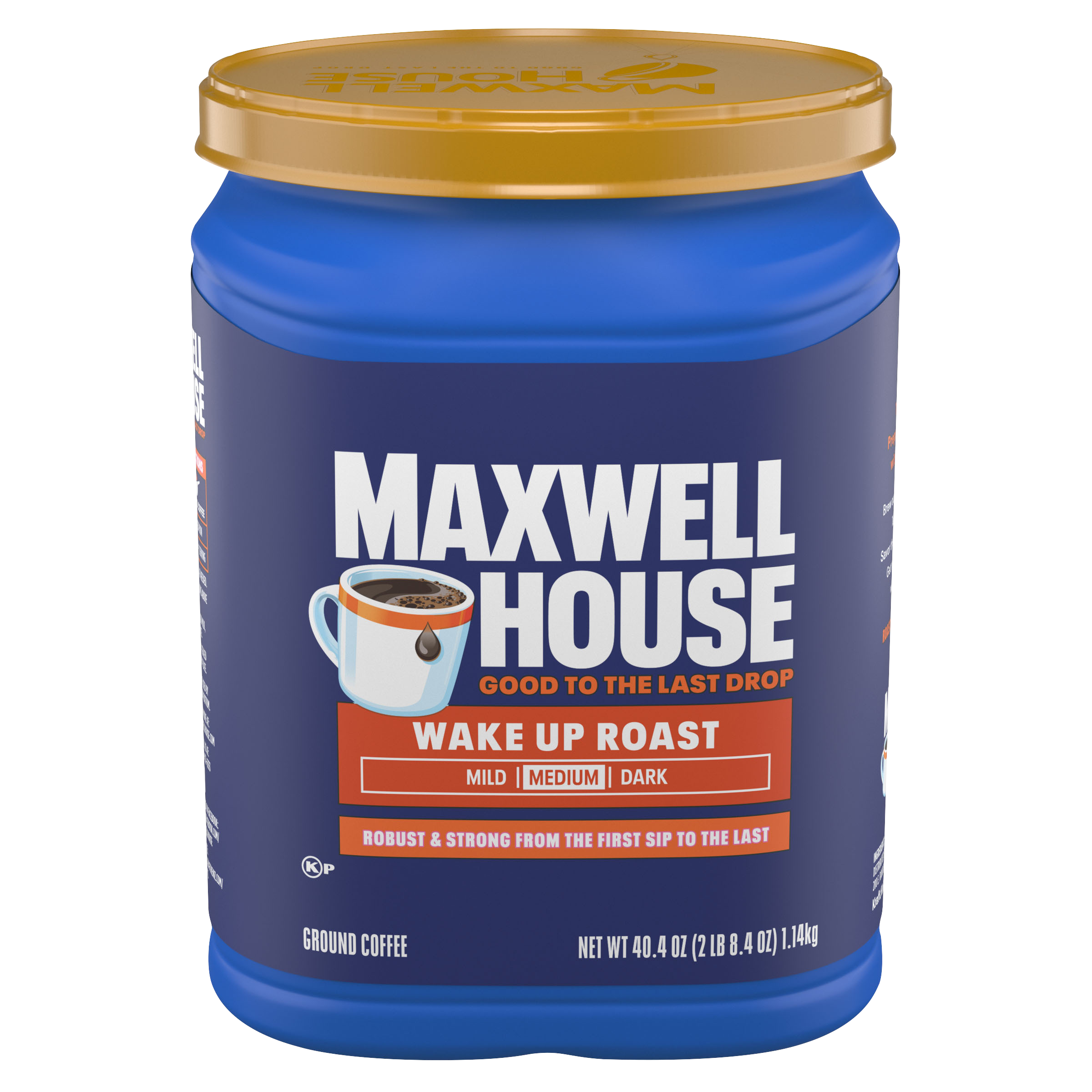 Wake Up Roast Medium Roast Ground Coffee