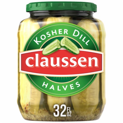 Claussen Kosher Dill Pickle Halves Jar