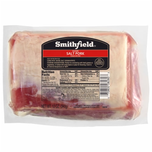 Smithfield® Sliced Salt Pork