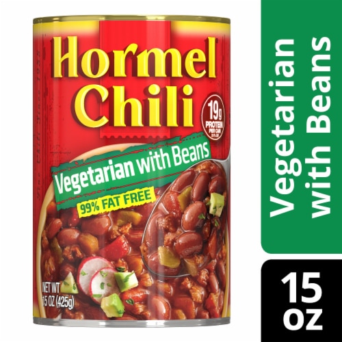 Hormel® Chili Vegetarian With Beans, 99% Fat Free, 15 Oz.