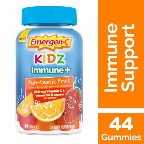 Emergen-C Kids Immune+ Fun-tastic Fruit Immune Support Gummies