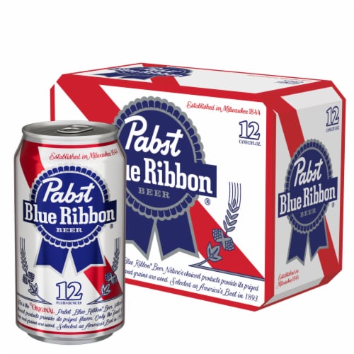 Pabst Blue Ribbon American Lager Beer