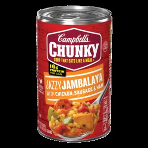 Jazzy Jambalaya with Chicken, Sausage & Ham Soup