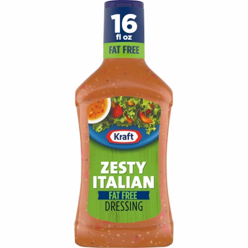 Kraft Fat Free Zesty Italian Salad Dressing