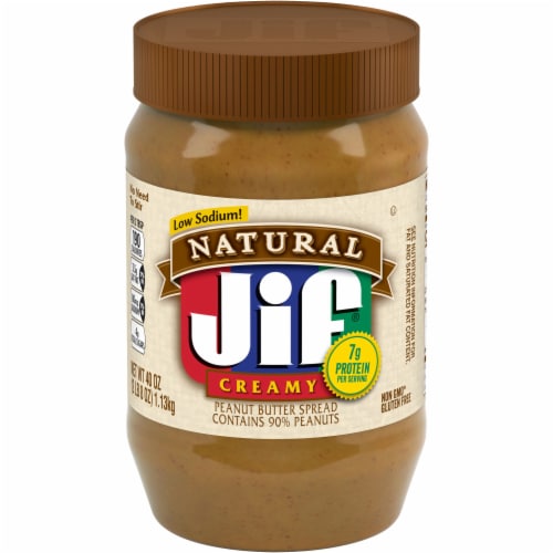 Jif Creamy Natural Peanut Butter