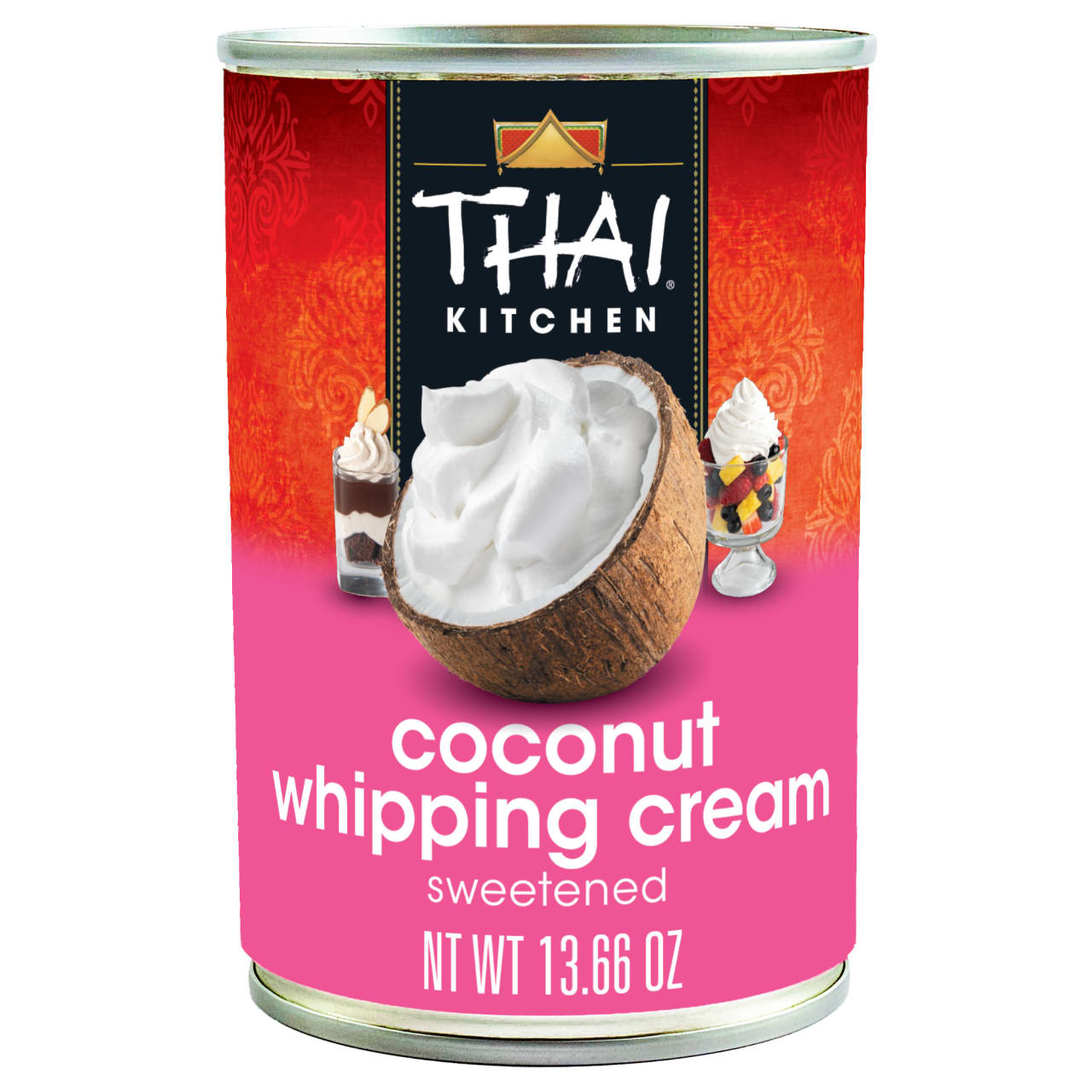 Thai Kitchen Sweetened Coconut Whipping Cream, 13.66 fl oz