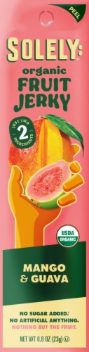 Solely® Organic Fruit Jerky Mango & Guava