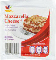 Stop & Shop Mozzarella Whole Milk Chunk