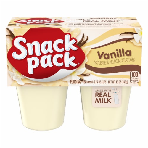 Snack Pack Vanilla Pudding Cups