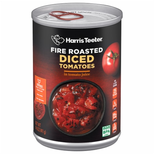 Harris Teeter® Diced Fire Roasted Tomatoes