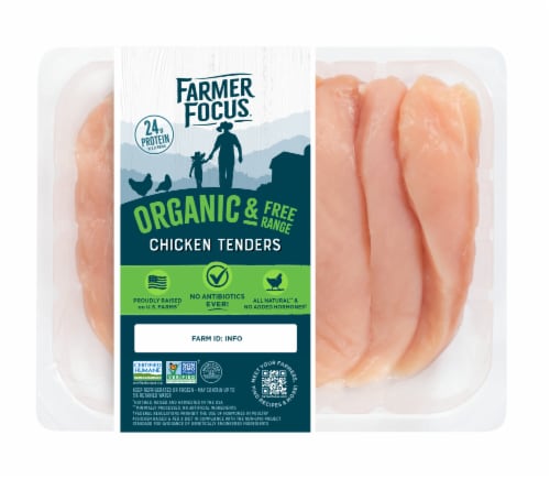 Farmer Focus Organic Chicken Tenders 1 Each