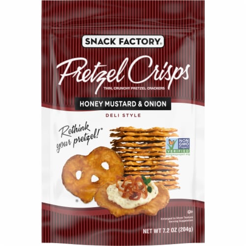 Snack Factory® Pretzel Crisps Honey Mustard And Onion