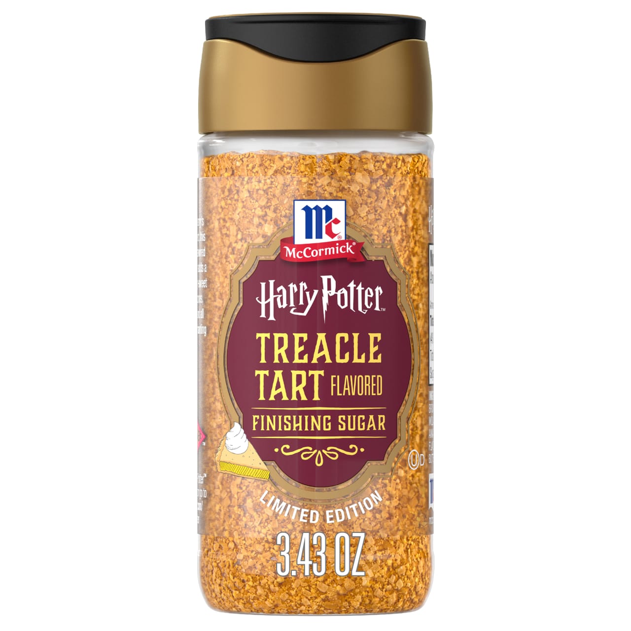 McCormick Harry Potter Treacle Tart Finishing Sugar, 3.43 oz