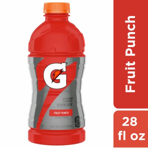 Gatorade Fruit Punch Sports Drink Bottle