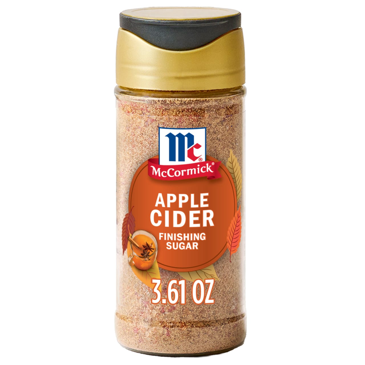 McCormick Apple Cider Finishing Sugar, 3.61 oz