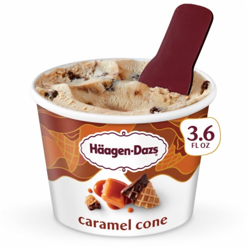 Haagen-Dazs Caramel Cone Ice Cream Cup, 3.6oz