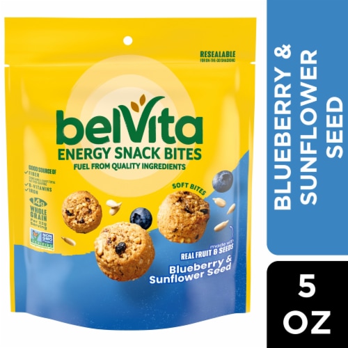 belVita Energy Bites Blueberry and Sunflower Seed