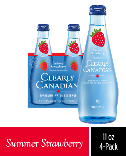 Clearly Canadian® Summer Strawberry Sparkling Water Case