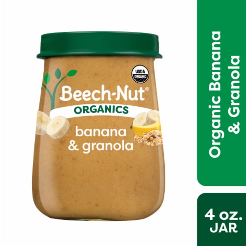 Beech-Nut® Organics Stage 2 Organic Baby Food, Banana & Granola