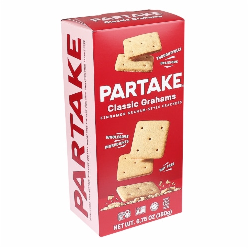 Partake Classic Graham Style Crackers